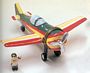 P-47 Bubble Top Porcelain Hinged Box With Pilot