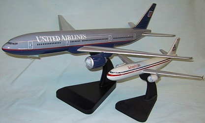 United Airlines Boeing 777 Custom Large Scale Model