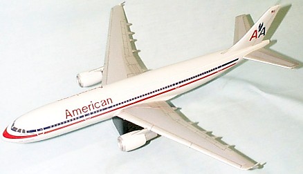 American Airlines A300 Custom Scale Model Aircraft