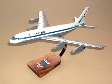 United Airlines Boeing 720 Custom Scale Model Aircraft