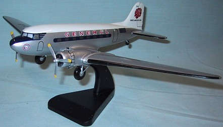 DC-3 General Airlines Custom Scale Model Aircraft