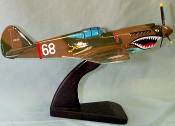 P40 Flying Tiger Custom Scale Model Aircraft