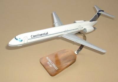 Continental Airlines MD-80 Custom Scale Model Aircraft