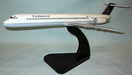 Continental Airlines MD-80 Custom Scale Model Aircraft