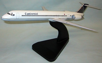 Continental Airlines MD-82 Custom Scale Model Aircraft