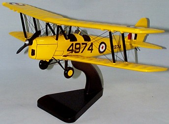 De Havilland D.H.82 Tigermoth Custom Scale Model Aircraft