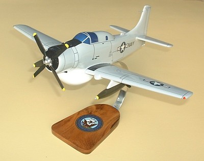 EA-1E Skyraider Custom Scale Model Aircraft