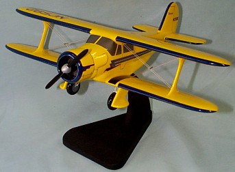 Beechcraft Staggerwing Custom Scale Model Aircraft