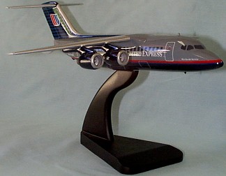 BAE-146 United Express Custom Scale Model Aircraft