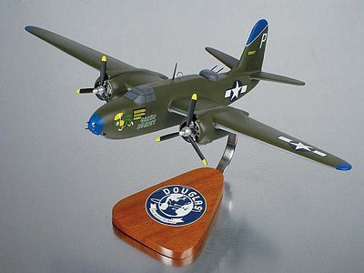 A-20 HAVOC SOLID NOSE SCALE MODEL AIRCRAFT