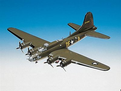 B-17F FLYING FORTRESS MEMPHIS BELLE SCALE MODEL AIRCRAFT