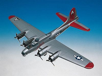 B-17G FORTRESS (SILVER) SCALE MODEL AIRCRAFT