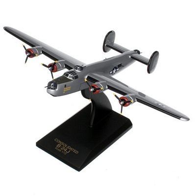 B-24J Liberator (Silver) 1/72 Scale Model Aircraft