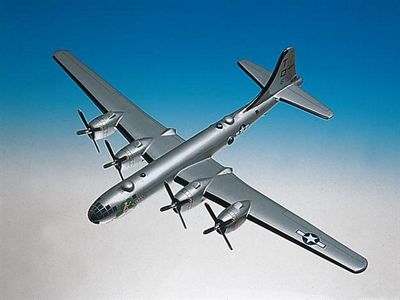 B-29 Superfortress 'Lucky 'Leven 1/72 Scale Model Aircraft