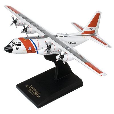 HC-130H Hercules USCG 1/100 Scale Model Aircraft