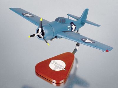 F-4F Wildcat as flown by Joe Foss 1/28 Scale Model Aircraft