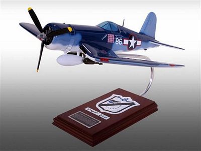 F4U-1 Corsair Pappy Boyington Scale Model Aircraft