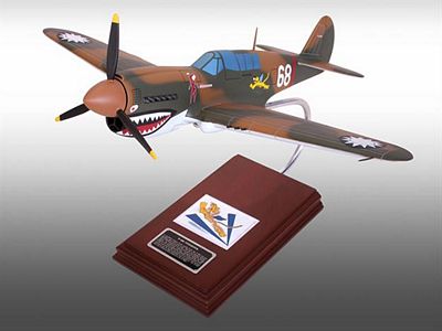 P-40E FLYING TIGERS SCALE MODEL AIRCRAFT