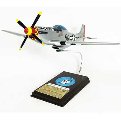 P-51D Mustang Old Crow Signed Series 1/24 Scale Model Aircraft