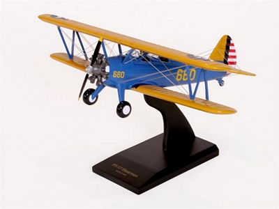 PT-17A Stearman Kaydett 1/24 Scale Model Aircraft