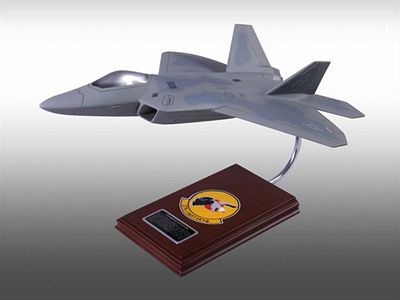 F-22 Raptor 1/40 Scale Model Aircraft