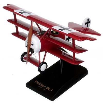 Fokker DR.1 Triplane 1/24 Scale Model Aircraft