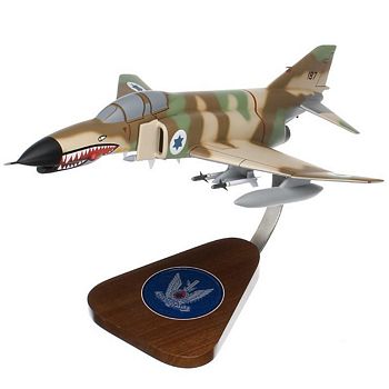 F-4 PHANTOM ISRAELI SCALE MODEL AIRCRAFT