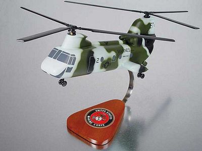 CH-46 Marines 1/48 Scale Model Helicopter