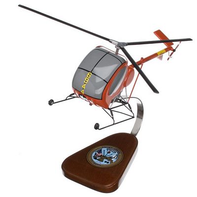 TH-55 TRAINER HUGHES 269 SCALE MODEL HELICOPTER