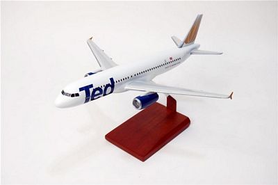 A320 UNITED TED SCALE MODEL AIRCRAFT
