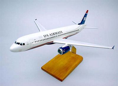 A320-200 US Airways 1/100 Scale Model Aircraft