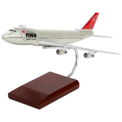 B747-200 Northwest Airlines 1/200 Scale Model Aircraft