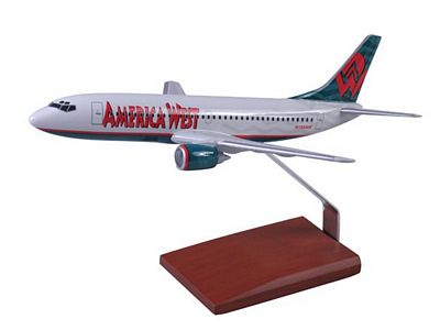 BOEING 757-200 AMERICA WEST OLD COLORS SCALE MODEL AIRCRAFT