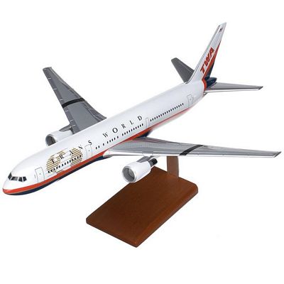 B767-300 TWA 1/100 Scale Model Aircraft