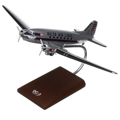 DC-3 Delta Airlines 1/72 Scale Model Aircraft