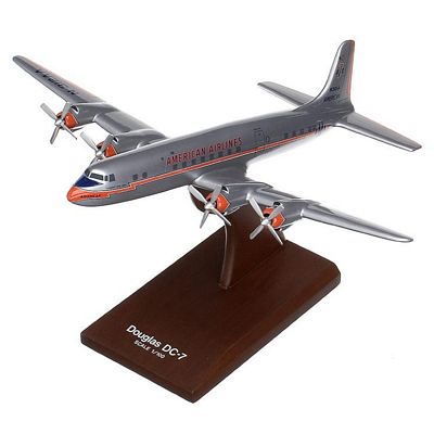 DC-7B American Airlines 1/100 Scale Model Aircraft