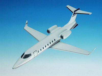 Learjet 45 1/35 Scale Model Aircraft