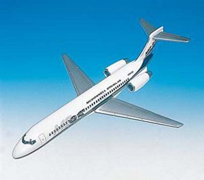 MD-95 Demonstrator 1/100 Scale Model Aircraft