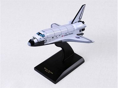Orbiter (L) Discovery 1/100 Scale Model