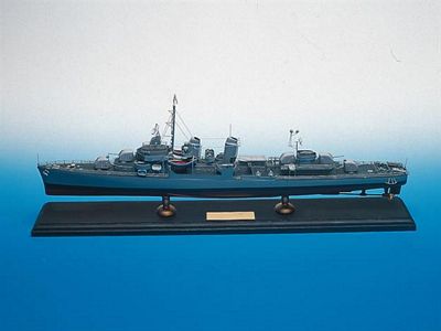 WWII Fletcher Class Destroyer 1/192 Scale Model