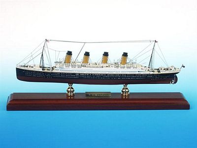Titanic Wood Model Ship 1/350 Scale Model