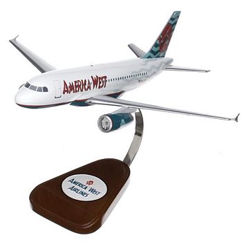 AIR BUS 319 AMERICA WEST SCALE MODEL AIRCRAFT