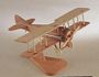 Natural Wood SPAD XIII 1/20 Scale Model Aircraft
