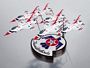 F-16 Thunderbirds in Formation 1/72 Scale Model Aircraft