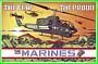 Marine Cobra Helicopter Porcelain Sign