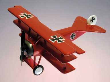 Fokker Dr.1. Red Baron Small Scale Model Aircraft