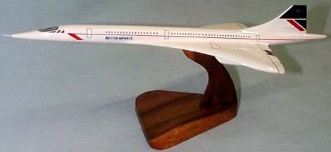 Concorde British Airways Small Scale Model Aircraft
