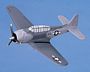 SBD Dauntless Scale Model Aircraft