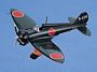 A5M Claude Green With Tank Scale Model Aircraft