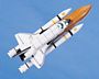 Space Shuttle With Booster Scale Model Aircraft